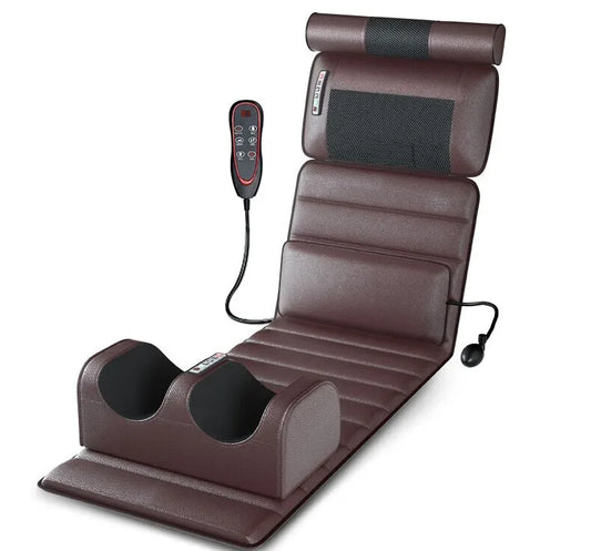 Electric Full Body Massage Mat with Heat & Remote Control